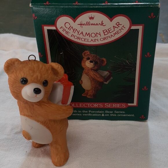 2 Hallmark Keepsake Cinnamon Bear ornaments - Picture 2 of 13
